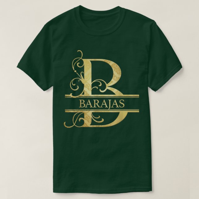 Camiseta Nome Barajas  (Frente do Design)
