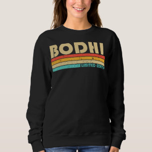 Camiseta Nome BODHI Nome Personalizado Funny Retro Vintage