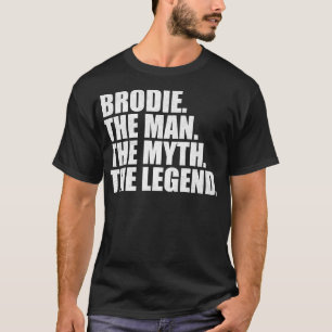 Camiseta Nome BrodieBrodie Nome Brodie Nome dado