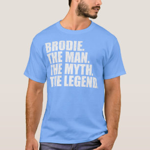 Camiseta Nome BrodieBrodie Nome Brodie Nome dado