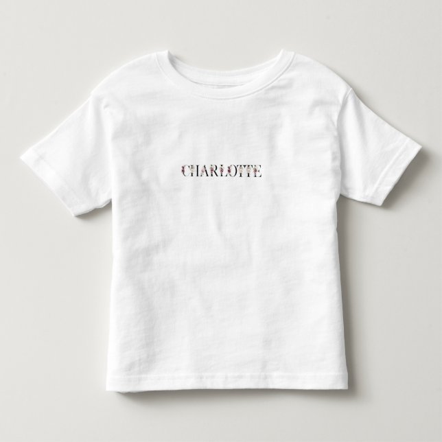 Camiseta Nome Charlotte (Frente)