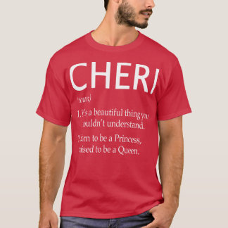 Camiseta Nome Cheri Gift 108