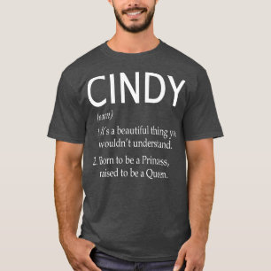 Camiseta Nome Cindy Gift 82