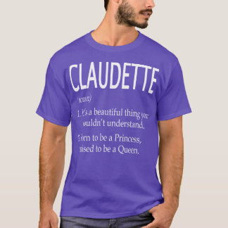 Camiseta Nome Claudette Dif 153