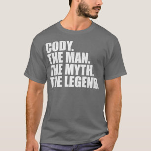 Camiseta Nome CodyCody Nome Nome do Cody nome fornecido