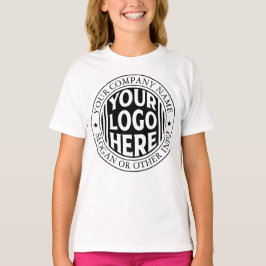 Camiseta Nome Comercial Mínimo E Logotipo de Marca Personal