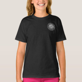 Camiseta Nome Comercial Mínimo E Logotipo de Marca Personal
