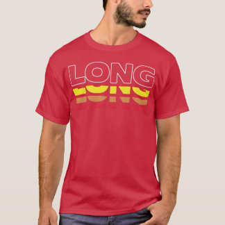 Camiseta Nome Comprido Engraçado Vintage Pôr do Sol Amigos