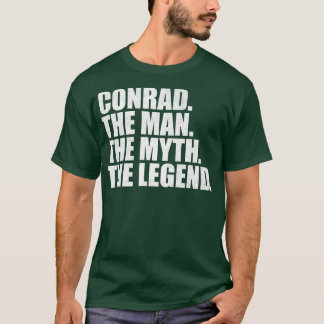 Camiseta Nome ConradConrad Nome fornecido Conrad