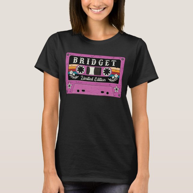 Camiseta Nome da Bridget Retroativa (Frente)