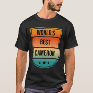 Camiseta Nome da Cameron