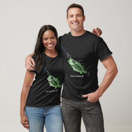 CAMISETA NOME DA CIDADE PERSONALIZADA BASES AQUI DE PESCA P