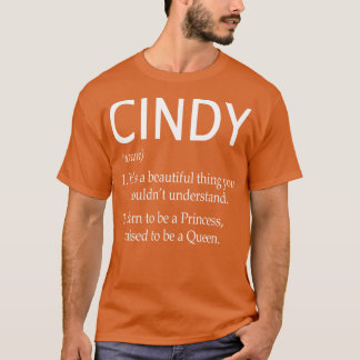Camiseta Nome da Cindy Gift 27