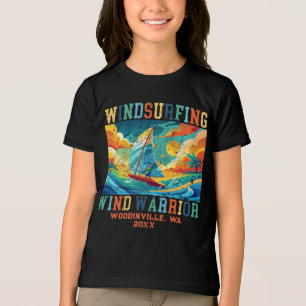 Camiseta Nome da Data da Localização do Navegador de Navega