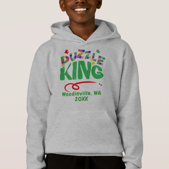 Camiseta Nome da Data de Localização do Quebra-cabeça do Mo (Frente)