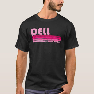 Camiseta Nome da DELL Introdução Personalizada à Vintage