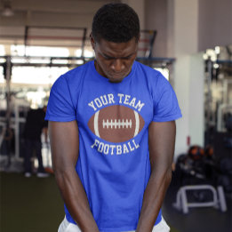 Camiseta Nome da Equipe de Futebol Personalizada + Nome e N