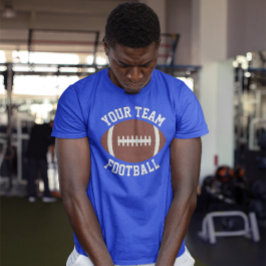 Camiseta Nome da Equipe de Futebol Personalizada + Nome e N