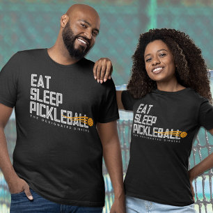 Camiseta Nome da Equipe de Pickleball Personalizada