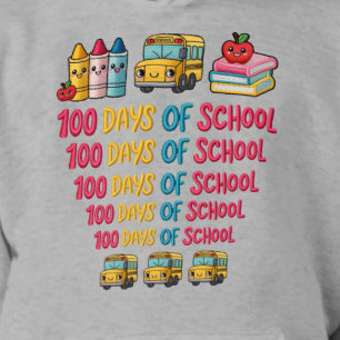 Camiseta Nome da Escola Celebra 100 Dias