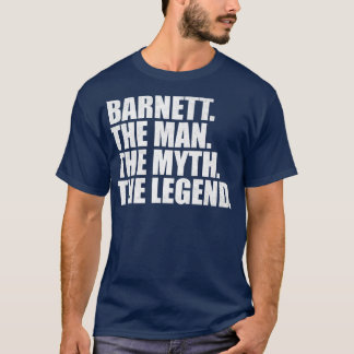 Camiseta Nome da família BarnettBarnett sobrenome Barne