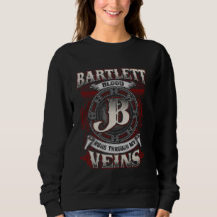 Camiseta Nome Da Família Bartlett, Corre Pelas Minhas Veias