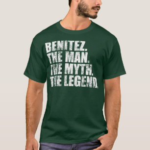 Camiseta Nome da família Benitez Benitez sobrenome Benit