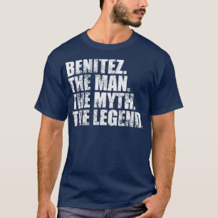 Camiseta Nome da família Benitez Benitez sobrenome Benit