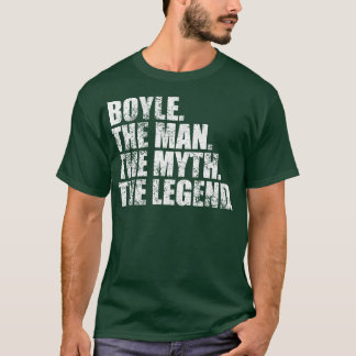 Camiseta Nome da família Boyle Boyle sobrenome Boyle Surna