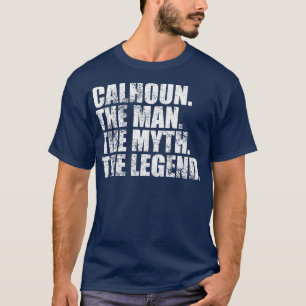 Camiseta Nome da família Calhoun Calhoun sobrenome Calho