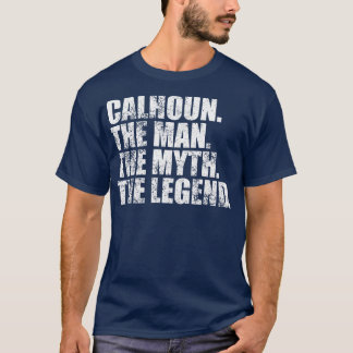 Camiseta Nome da família Calhoun Calhoun sobrenome Calho