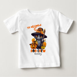 Camiseta Nome da Família Correspondente - Abóbora de Gato H