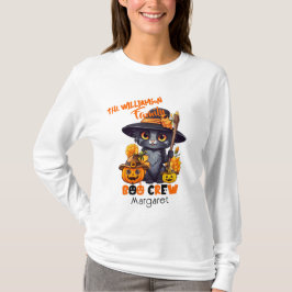 Camiseta Nome da Família Correspondente - Abóbora de Gato H