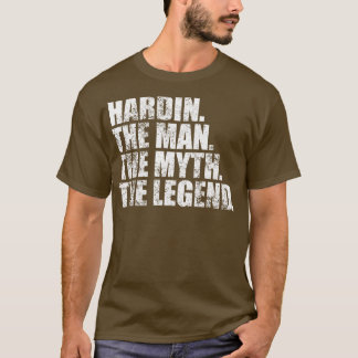 Camiseta Nome da família Hardin Hardin Hardin sobrenome Har