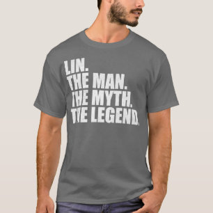 Camiseta Nome da família LinLin sobrenome Lin Apelido Lin F