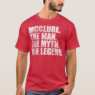 Camiseta Nome da família Mcclure Mcclure sobrenome Mcclure