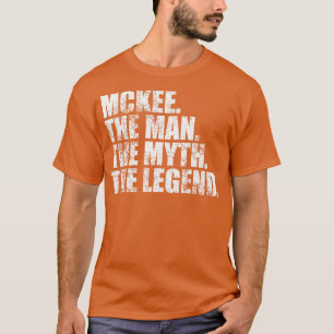 Camiseta Nome da família Mckee Mckee sobrenome Mckee Surna