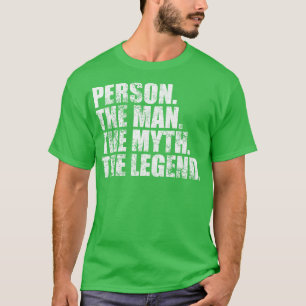Camiseta Nome da família Person Pessoa Pessoa sobrenome Pes