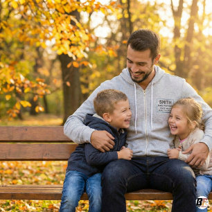 Camiseta Nome da Família Personalizado Rótulo Patriarca Vin