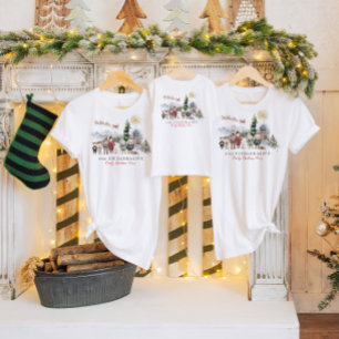 Camiseta Nome da família   Sindicato da Família Bonita Nata