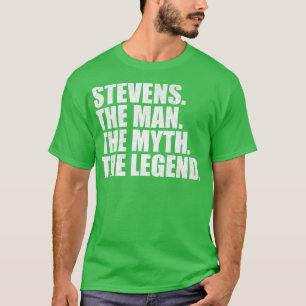 Camiseta Nome da família Stevens Stevens sobrenome Steve