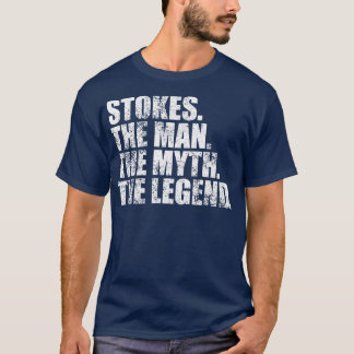 Camiseta Nome da família Stokes Nome da família Stokes Stok