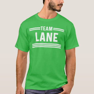 Camiseta Nome da Família Team Lane retrô
