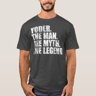 Camiseta Nome da família Yoder Yoder sobrenome Yoder Surna