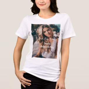 Camiseta nome da festa de despedida de solteira garotas for