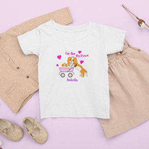 Camiseta Nome da Irmã Mais Velha Cavalier King Charles Span
