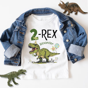 Camiseta Nome da Parte do Tema do Dinossauro Cudo Dinossaur