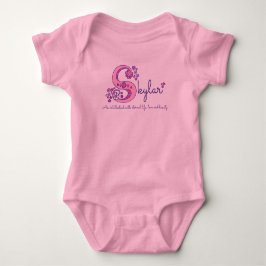 Camiseta Nome das meninas de Skylar & significado do romper