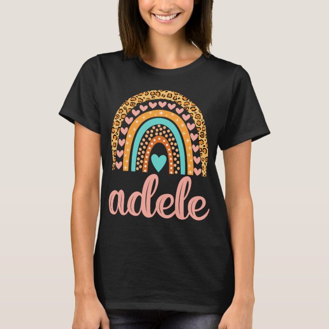 Camiseta Nome de Adele Aniversário de Adele (Frente)