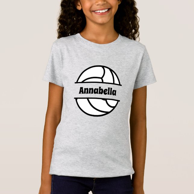 Camiseta nome de adição de vôlei (Frente)